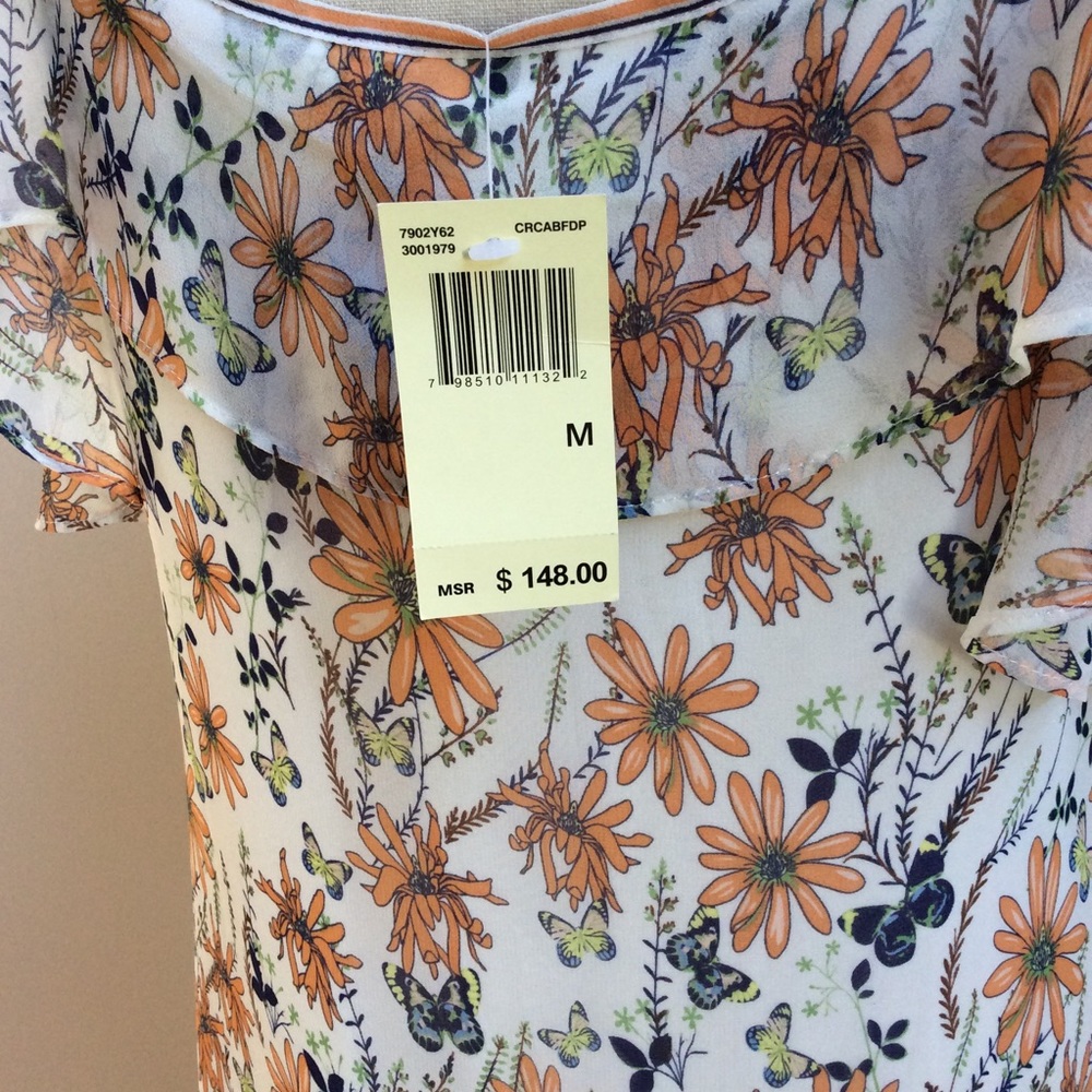 Max Editions cold shoulder maxi dress XS- S- M NWT - Picture 3 of 8